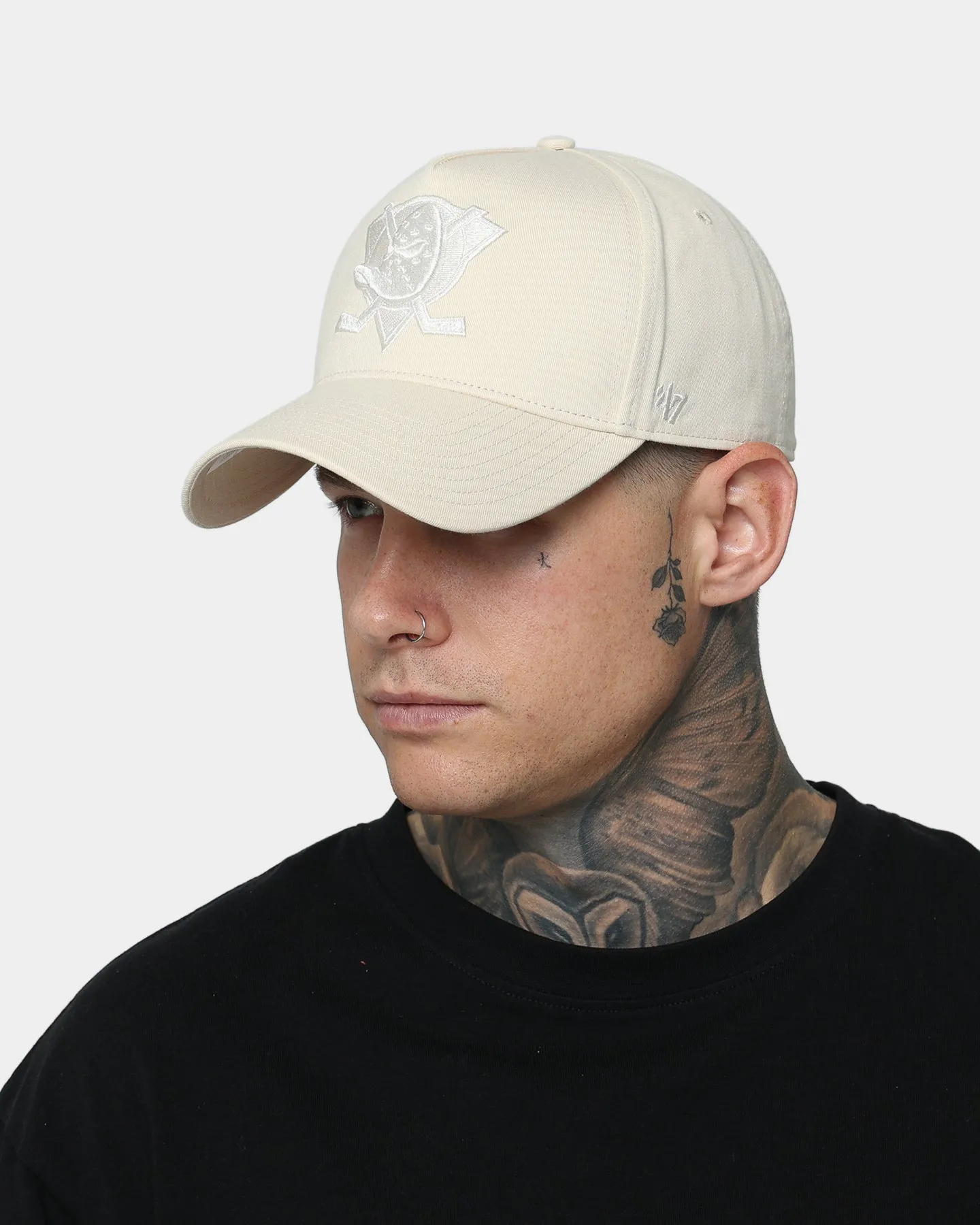 47 Brand Anaheim Ducks 'Vanilla Cream' Tonal MVP DT Snapback Natural