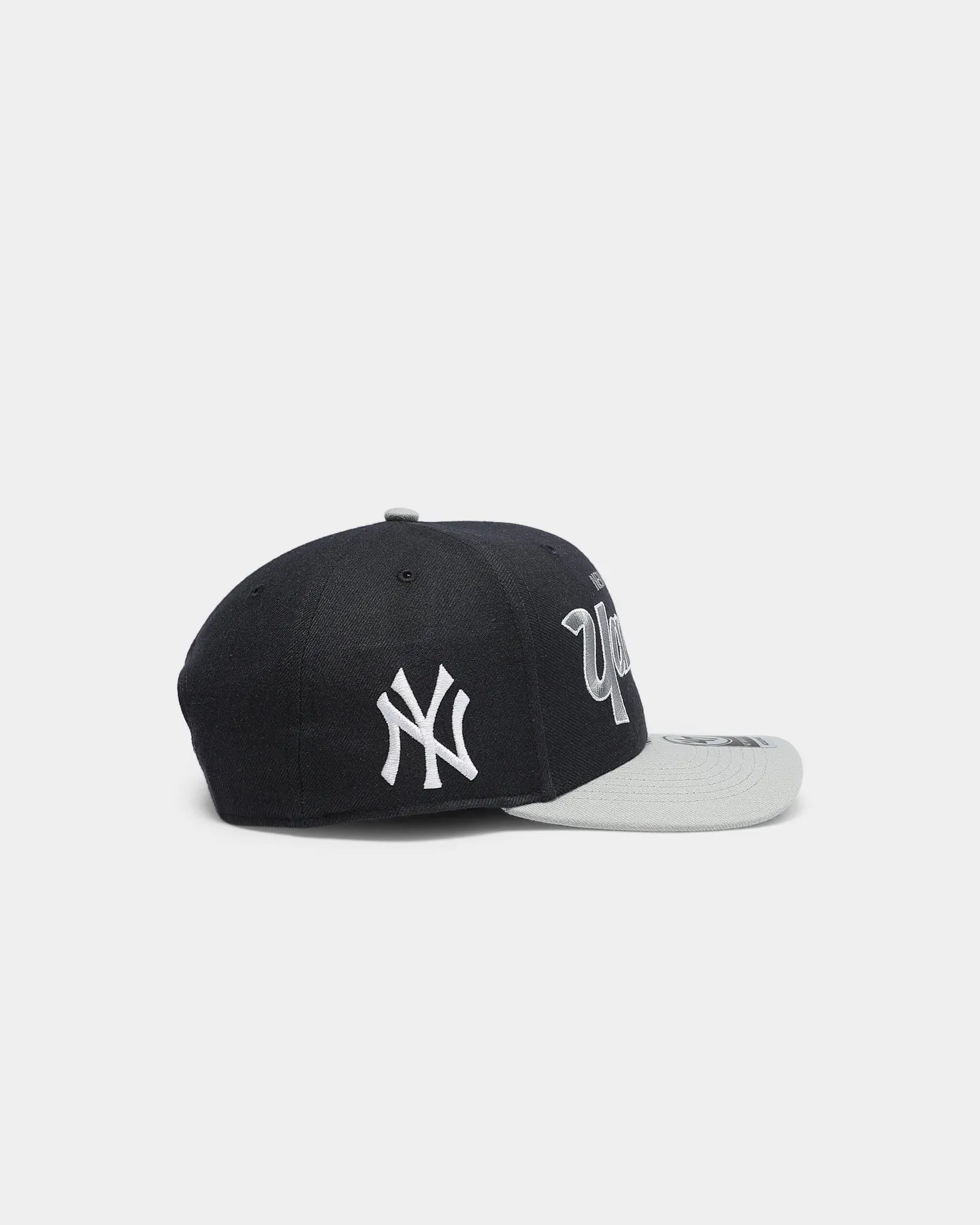 47 Brand Men's New York Yankees Script MVP DP Snapback Navy/Grey