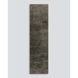 Anchorage Floor Runner - Gravel  (Jute/Bamboo Silk)