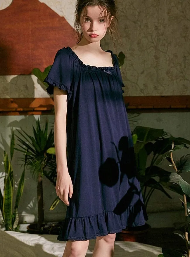 Annabelle Lee Sleepwear, S-L White - End of Summer Sale!