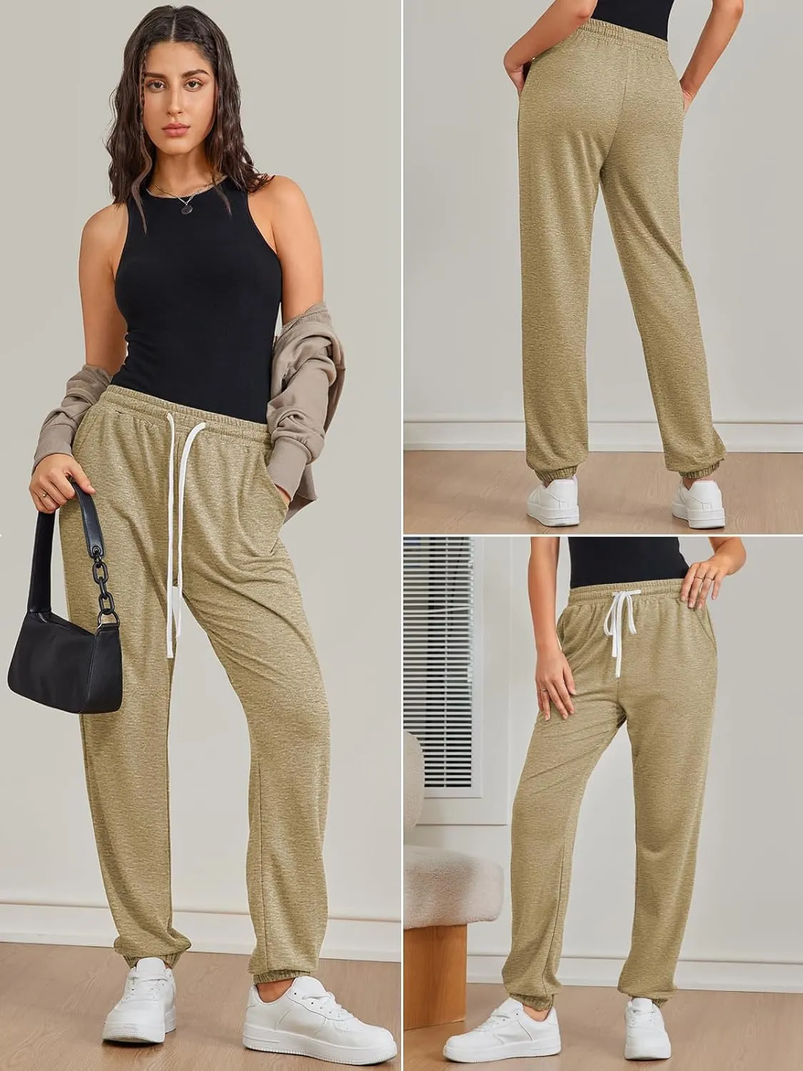ATHMILE Baggy Sweatpants for Women with Pockets-Lounge Womens Pajams Pants-Womens Running Joggers Fall Clothes Outfits 2025