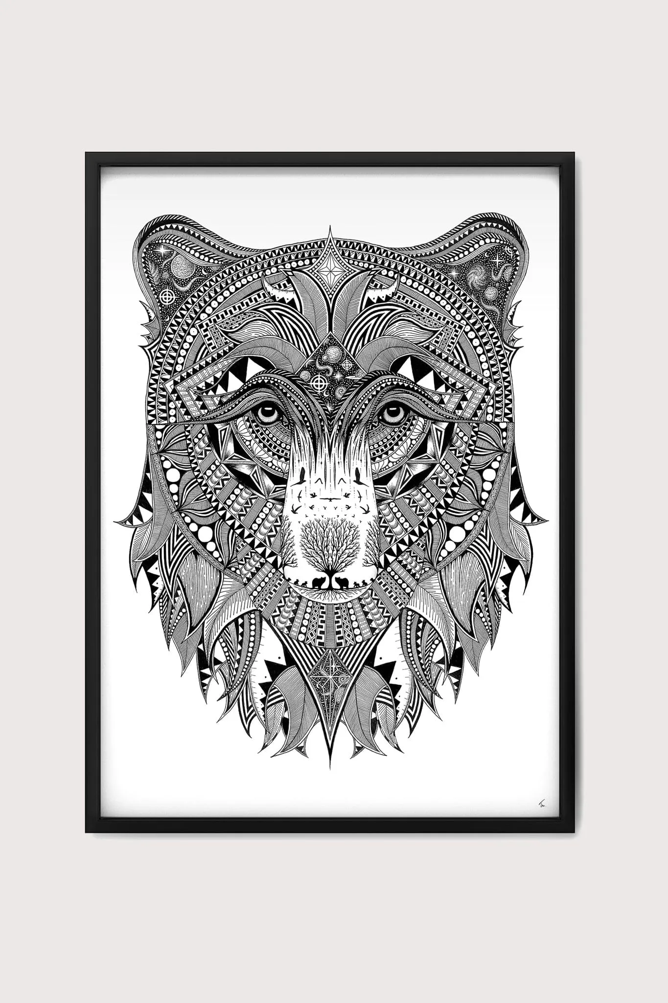 Black Bear Fine Art Print