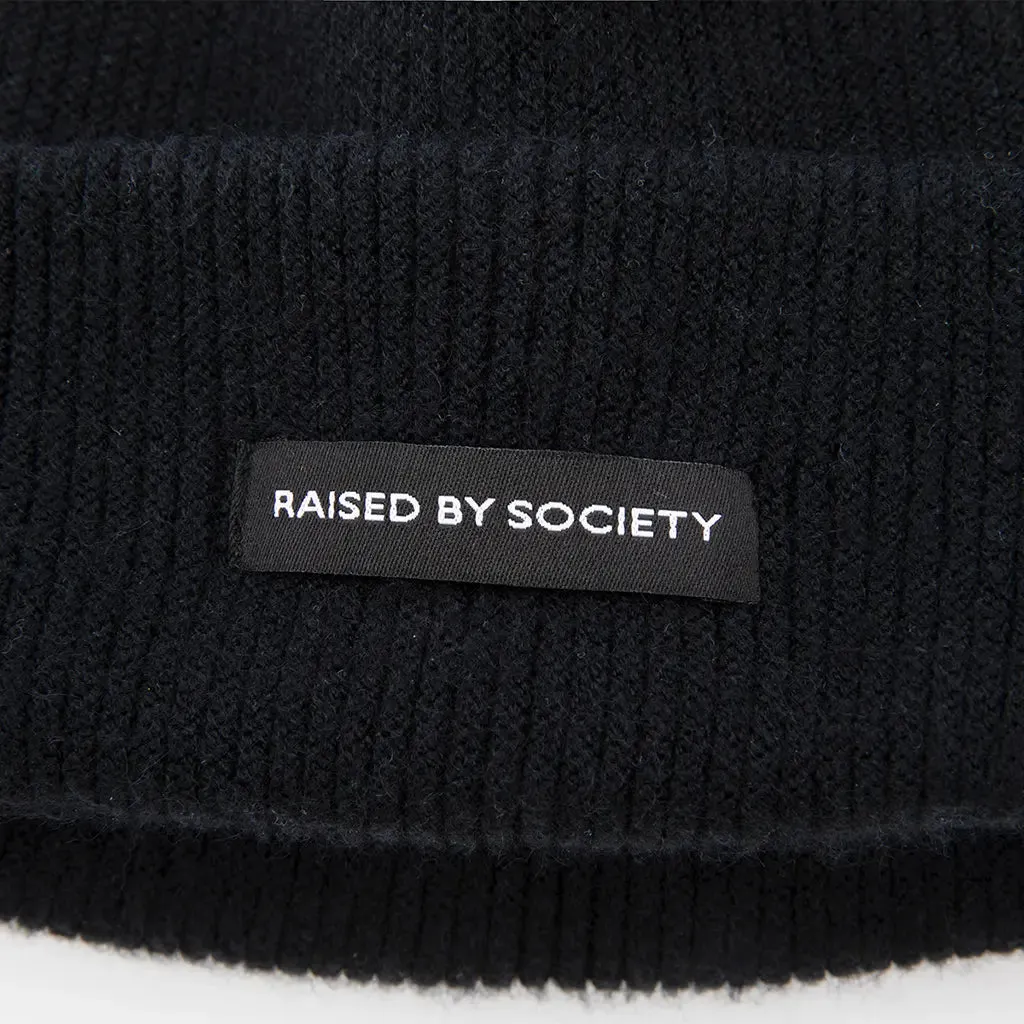 BLACK TRADITIONAL BEANIE