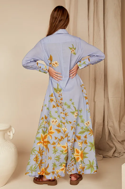 Bohemian Traders Zinnia Opera Shirt Dress