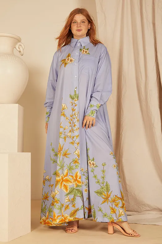 Bohemian Traders Zinnia Opera Shirt Dress