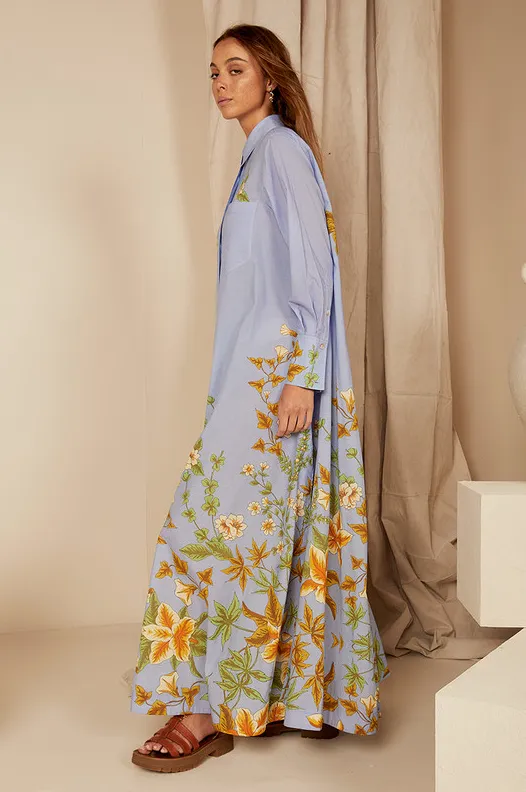 Bohemian Traders Zinnia Opera Shirt Dress