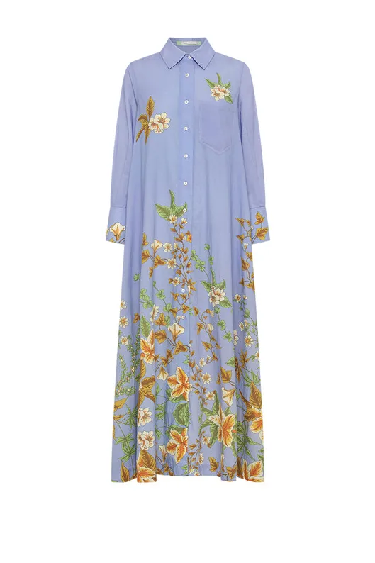 Bohemian Traders Zinnia Opera Shirt Dress