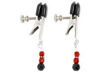 Broad Tip Clamp WRed Beads