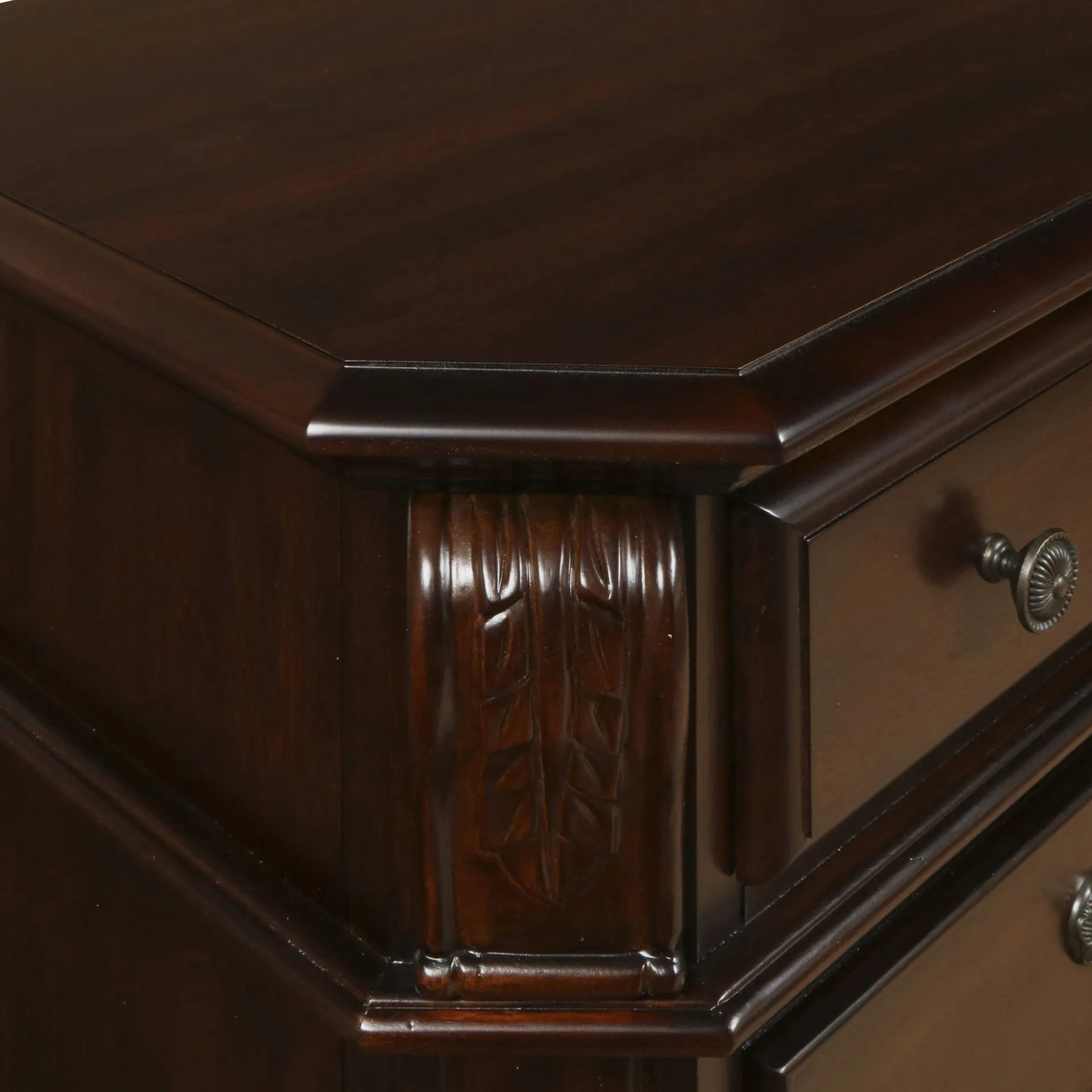 Emilie - Nightstand - Tudor Brown