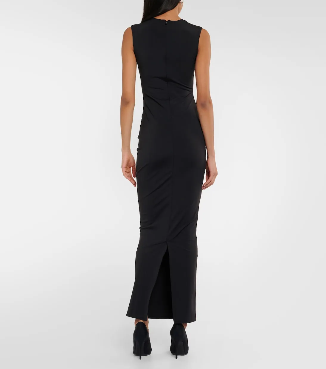 Entire Studios Jersey Maxi Dress, Black