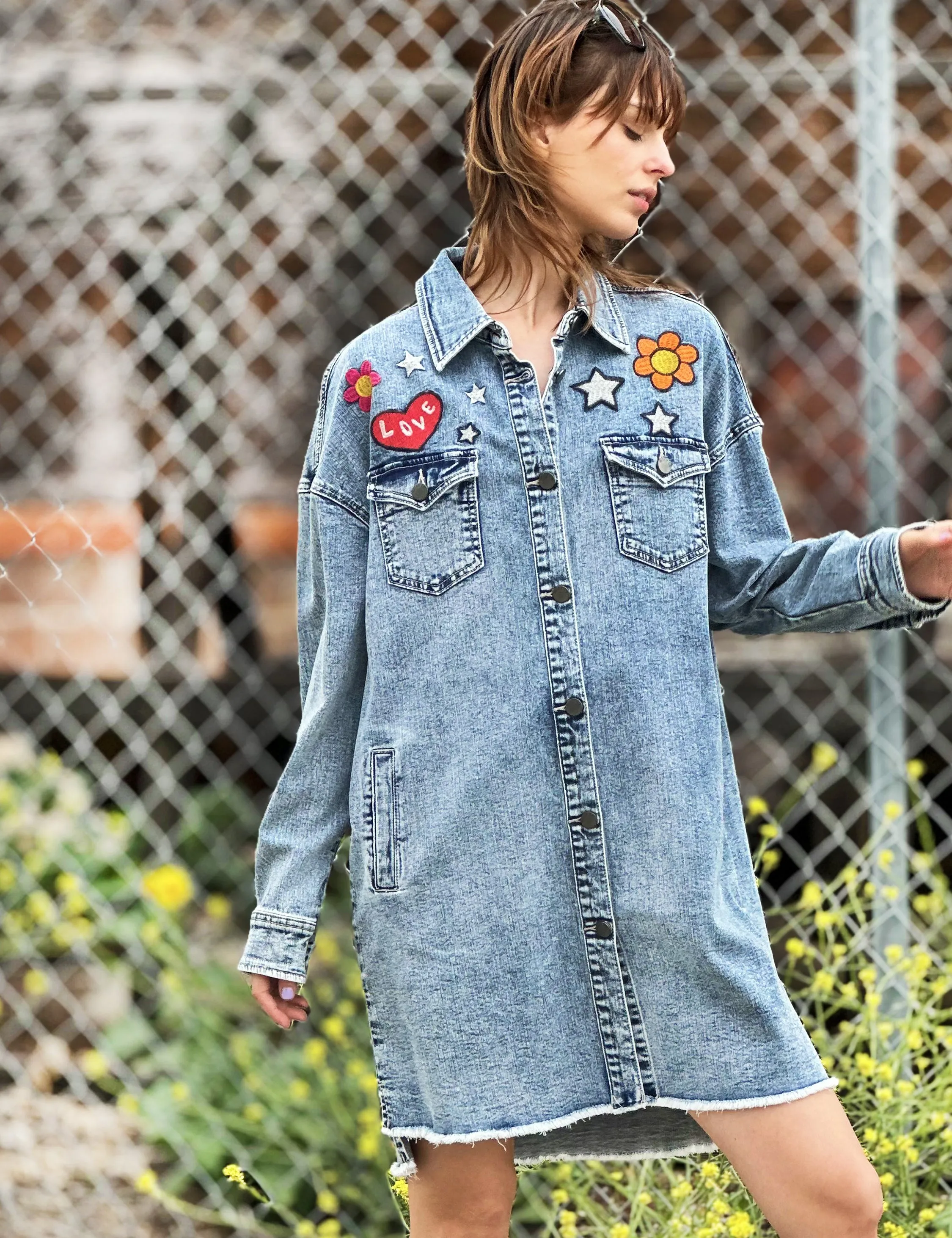 Festival Denim Dress