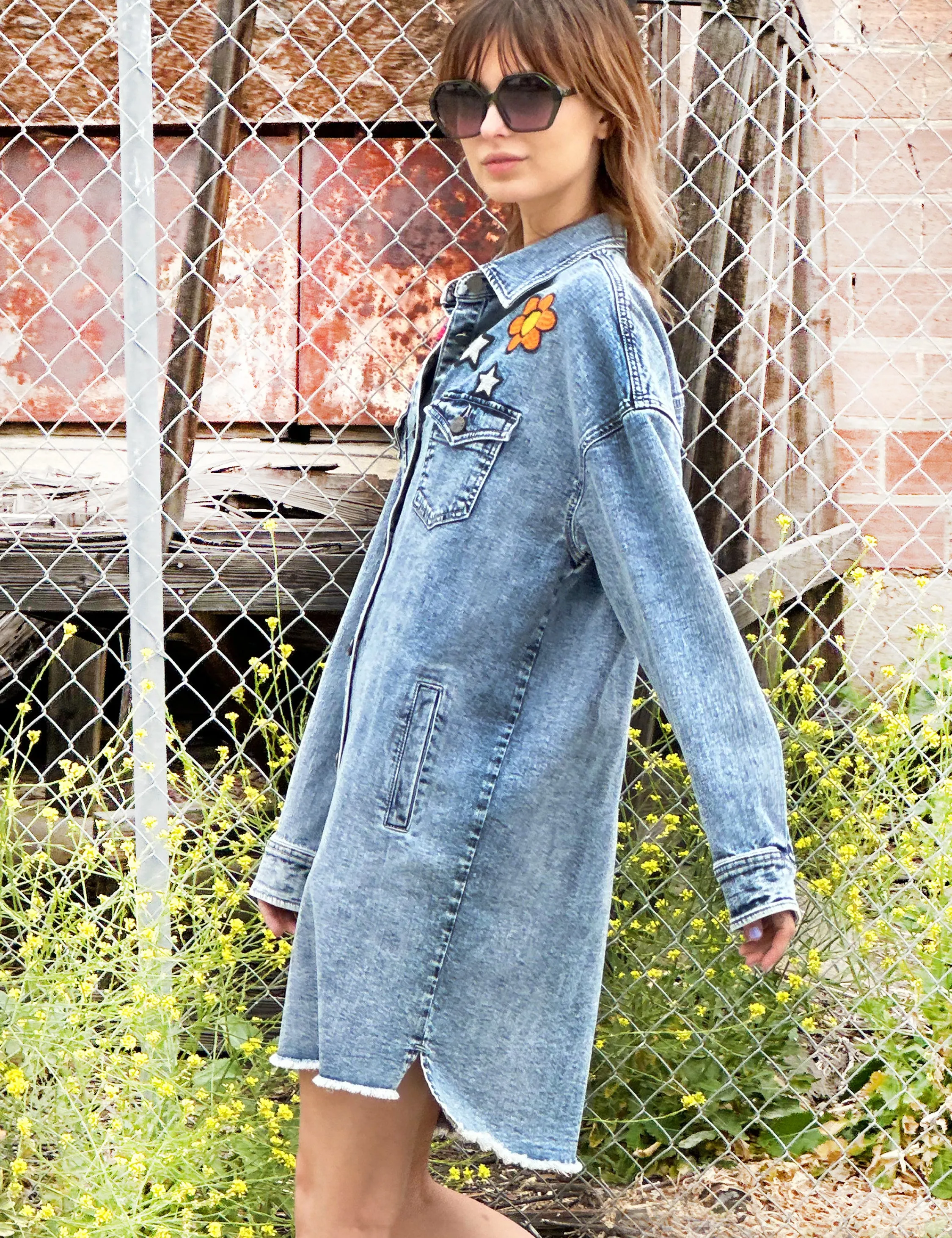 Festival Denim Dress