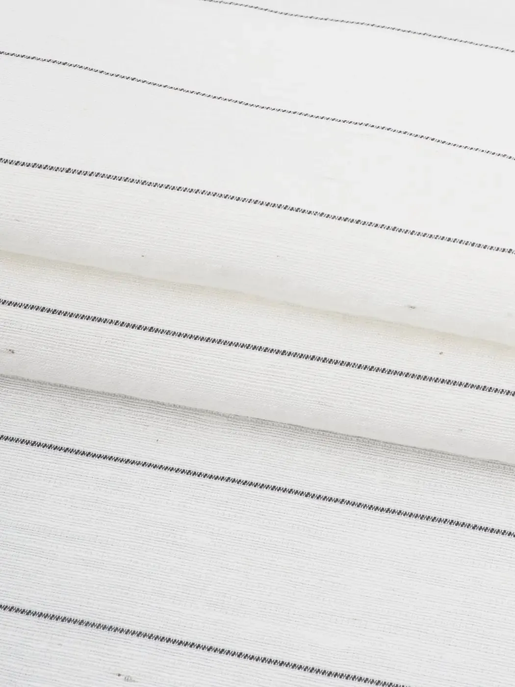 Hemp & Silk Light Weight Yarn Dyed Stripe Fabric ( HS147A361 )