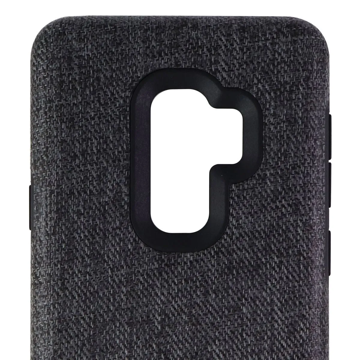 Incipio Esquire Hardshell Fabric Case for Galaxy S9  (Plus) - Dark Gray/Black
