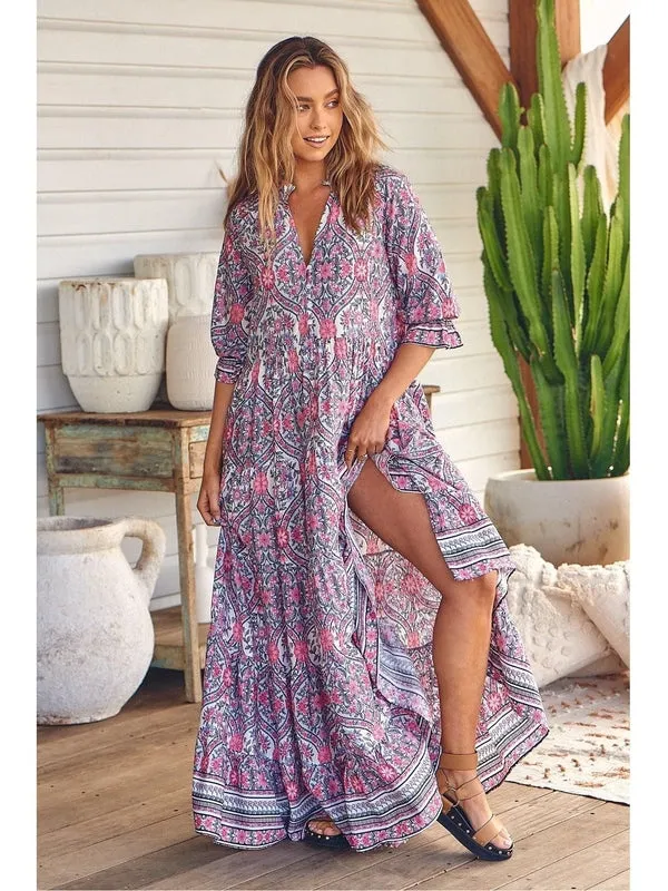 JAASE Bonnie Print Tillie Maxi Dress