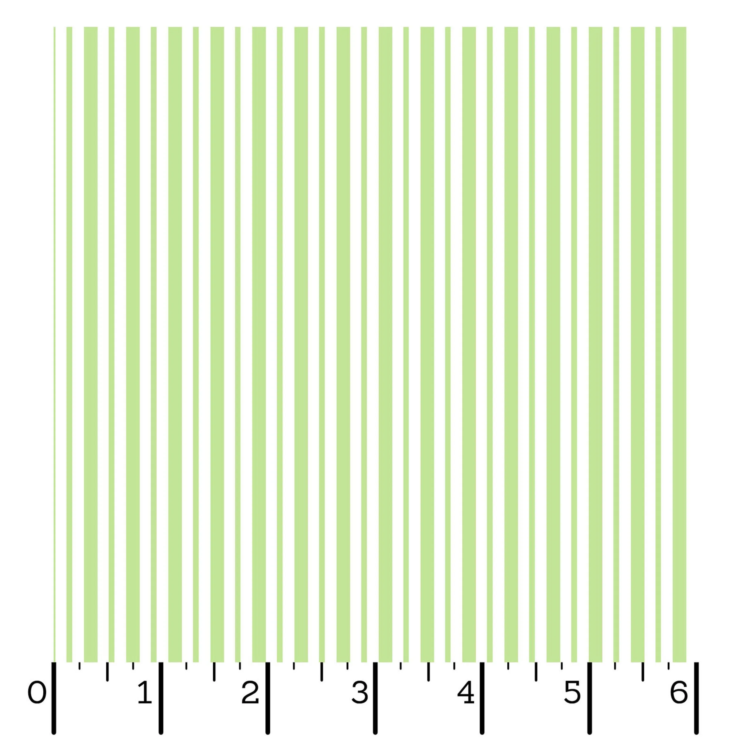 Kimberbell Basics Mini Awning Stripe Green - Maywood Studio