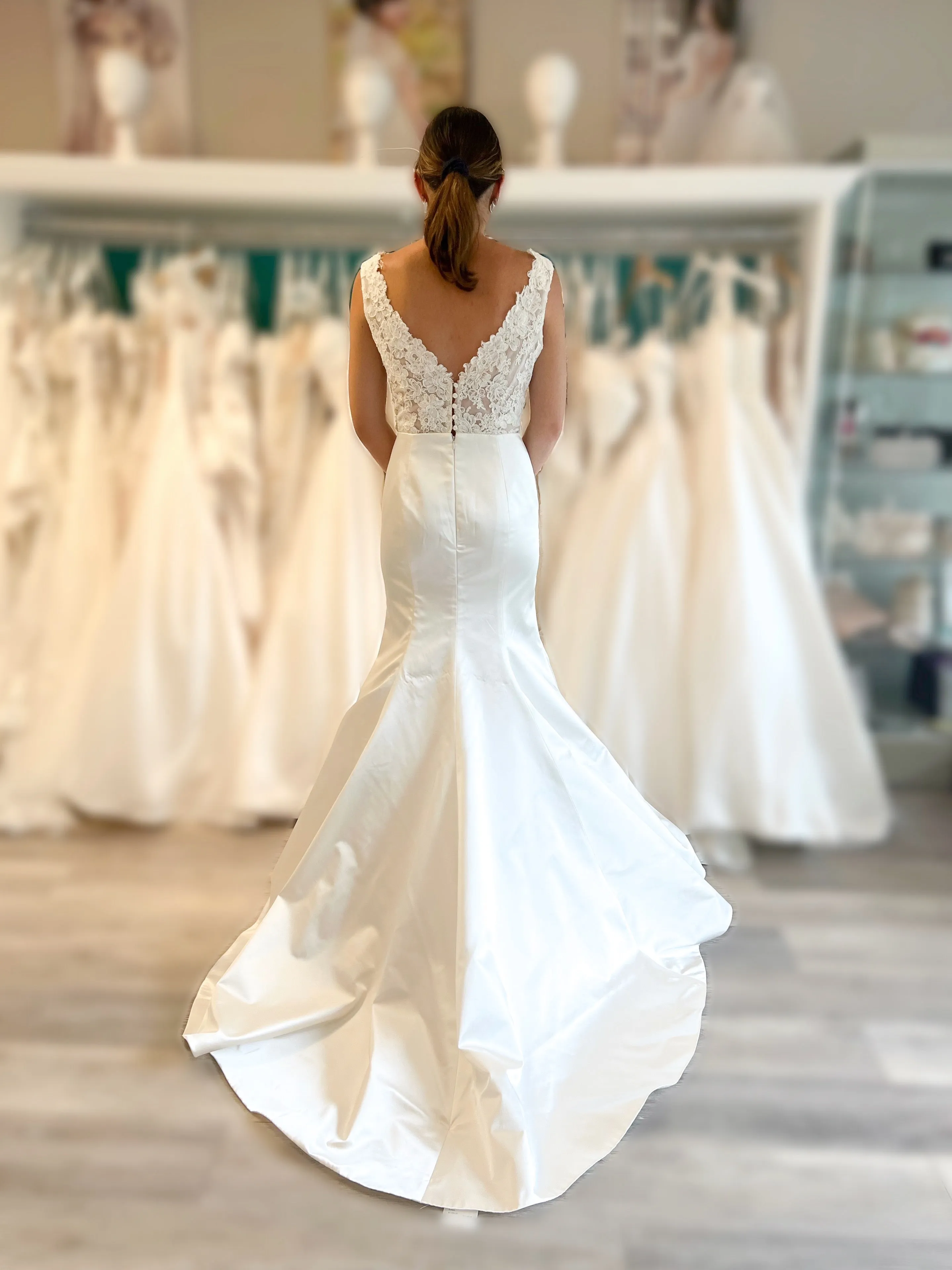 Lea Ann Belter Ember Wedding Dress Sample
