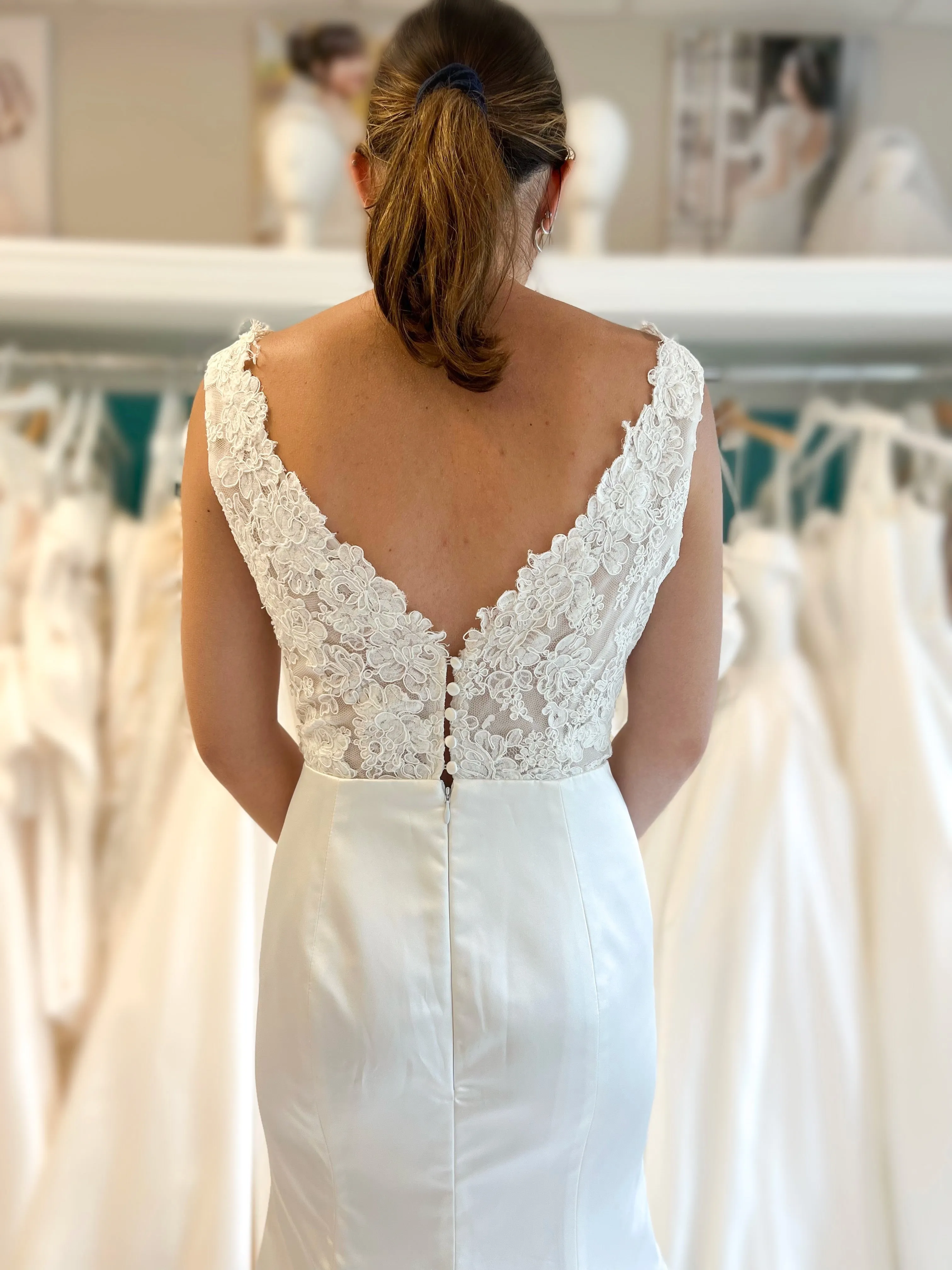 Lea Ann Belter Ember Wedding Dress Sample