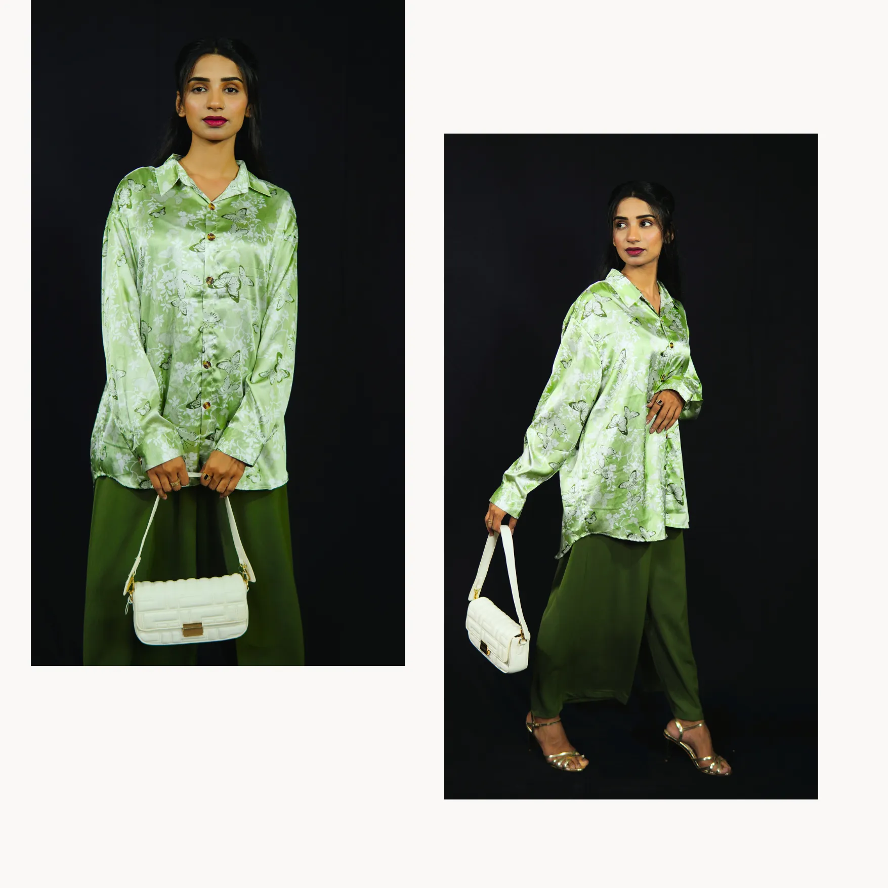 Luxury Silk & Satin Coord Set for women| Co ordSet – Trendy & Comfortable Women's Outfit