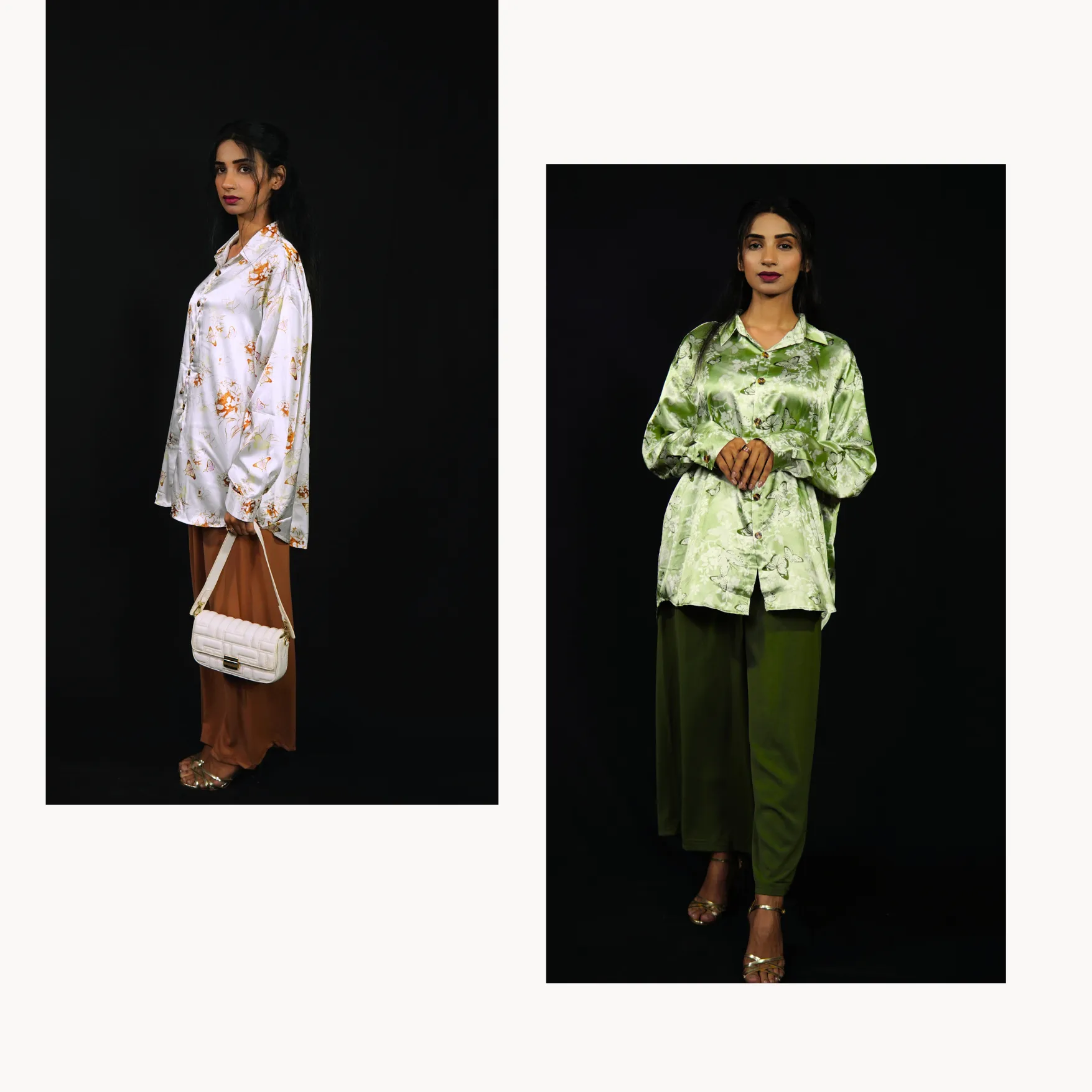 Luxury Silk & Satin Coord Set for women| Co ordSet – Trendy & Comfortable Women's Outfit
