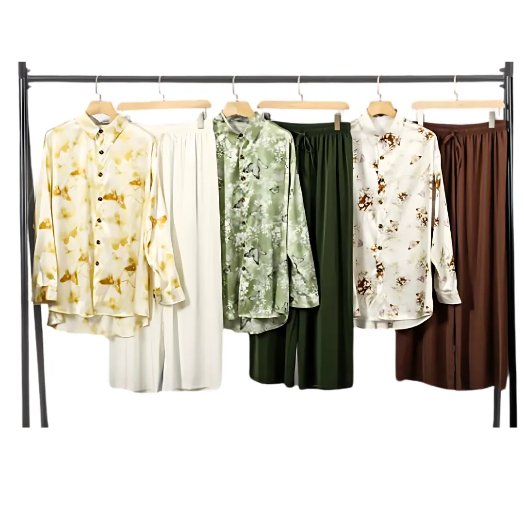 Luxury Silk & Satin Coord Set for women| Co ordSet – Trendy & Comfortable Women's Outfit