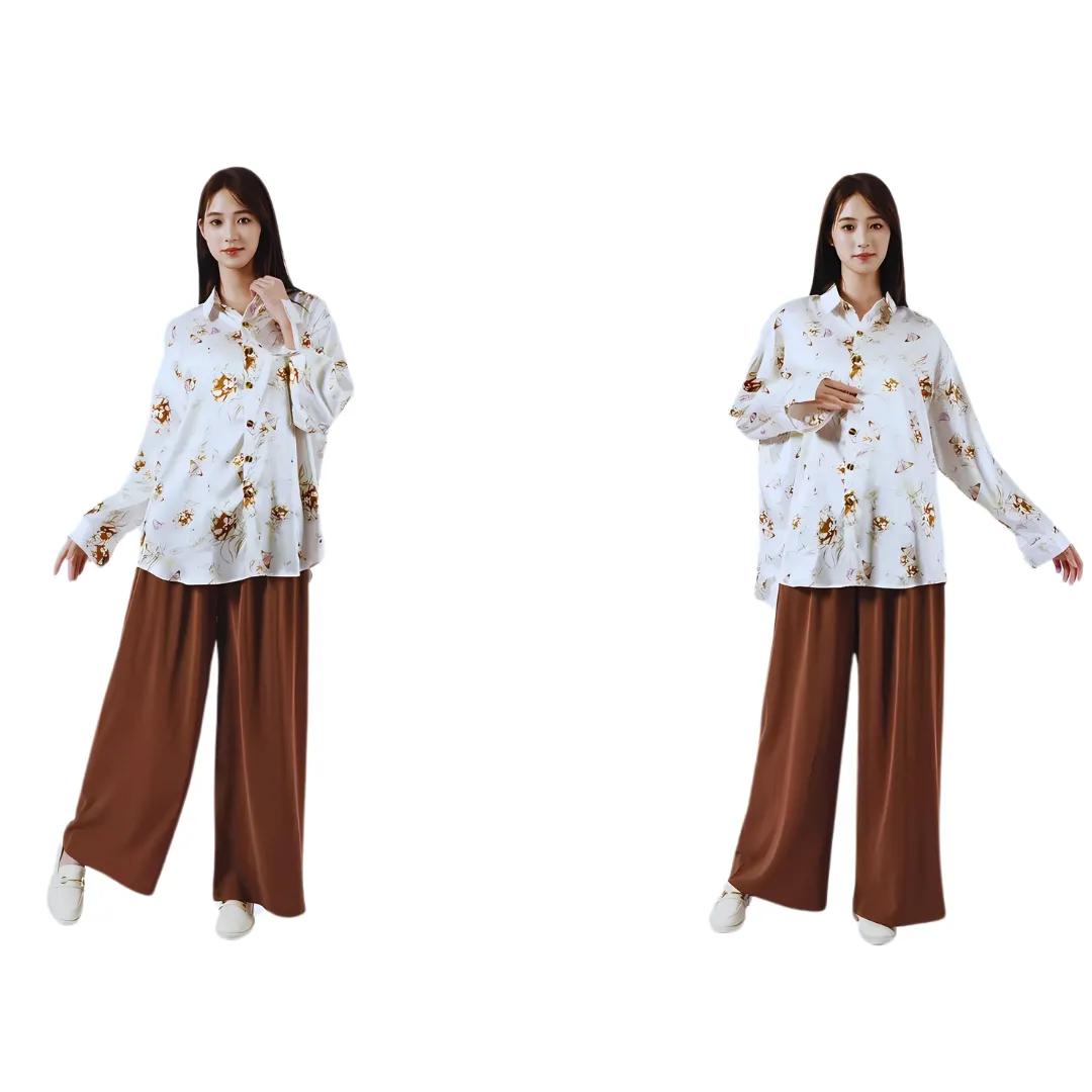 Luxury Silk & Satin Coord Set for women| Co ordSet – Trendy & Comfortable Women's Outfit