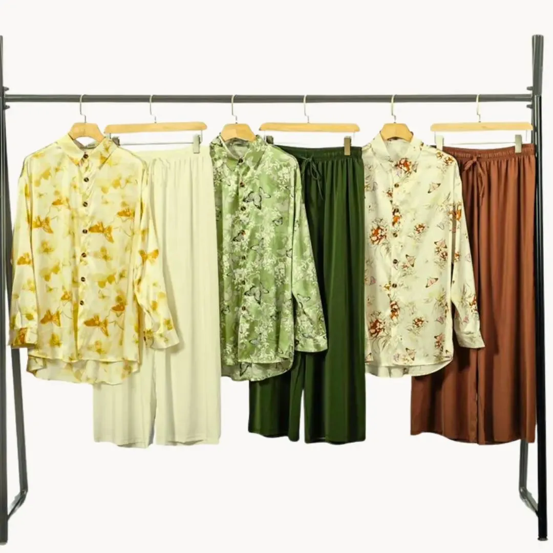 Luxury Silk & Satin Coord Set for women| Co ordSet – Trendy & Comfortable Women's Outfit