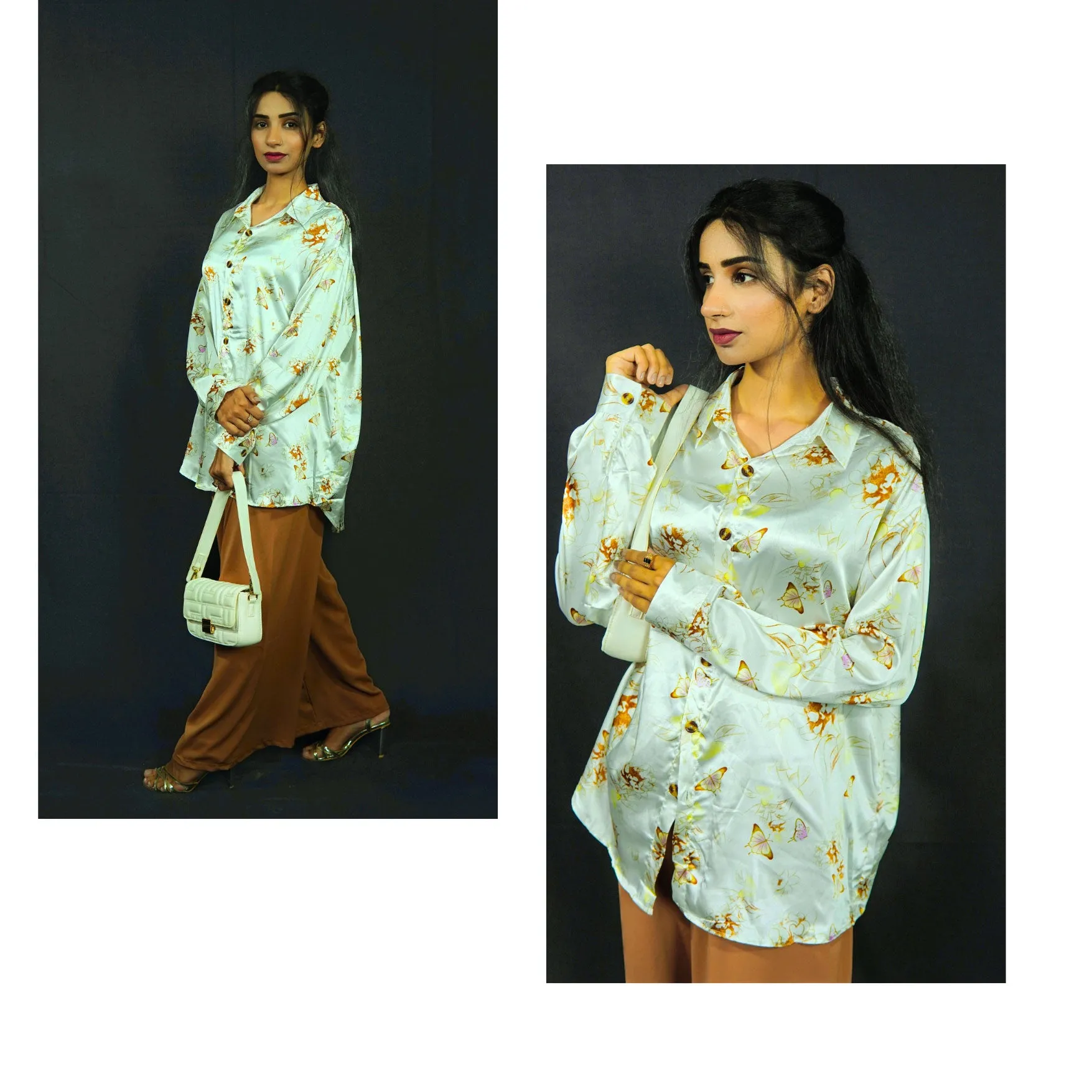 Luxury Silk & Satin Coord Set for women| Co ordSet – Trendy & Comfortable Women's Outfit
