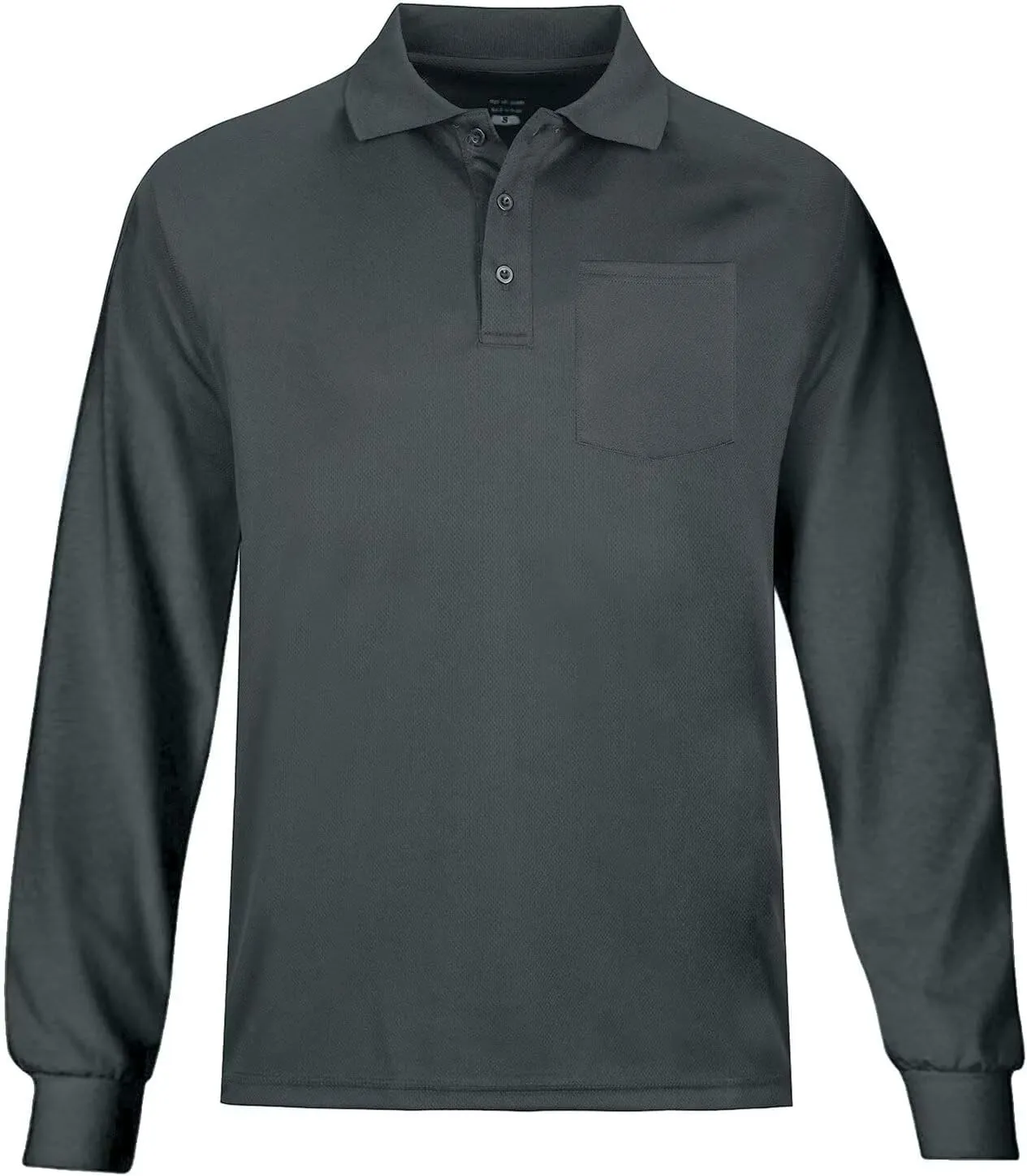 Men's Golf Polo Shirts M-6XL, Cotton Blend Moisture Wicking Performance Casual Collared Shirts