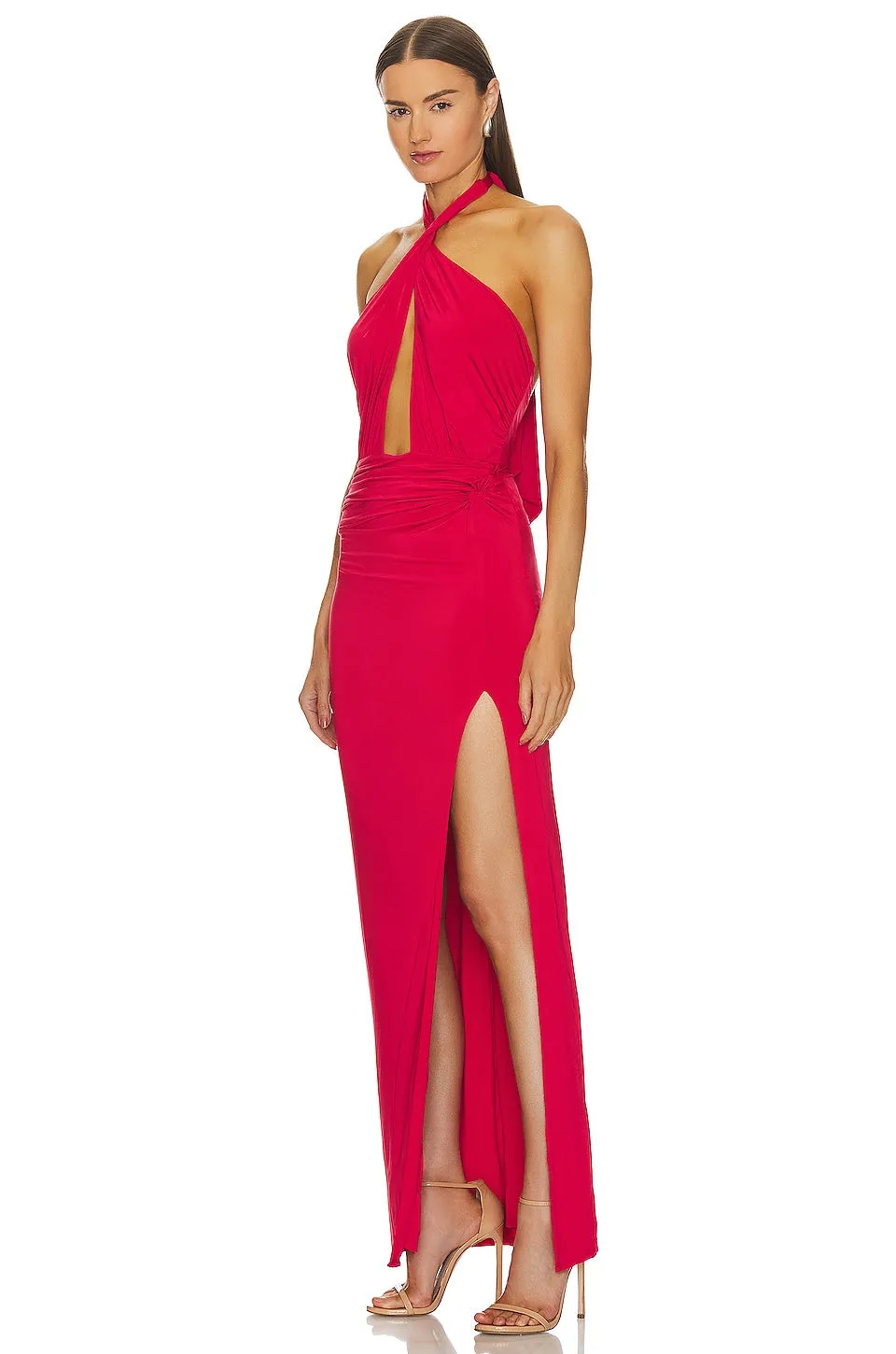 Michael Costello x REVOLVE Morgan Gown dress, red
