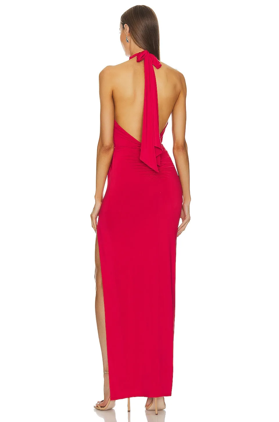 Michael Costello x REVOLVE Morgan Gown dress, red