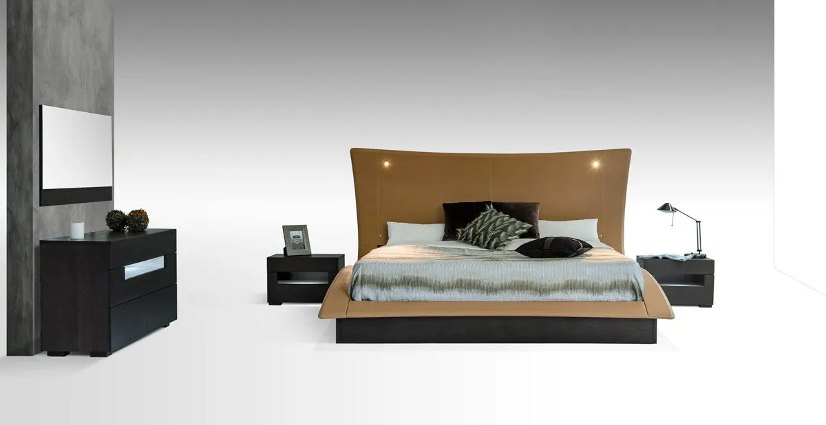Modrest Hercules Modern Bed w/ Lights