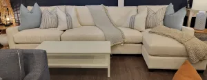 Montgomery Sectional LHF Sofa , Armless Chair  & RHF Chaise Performance Fabric (1 in stock)