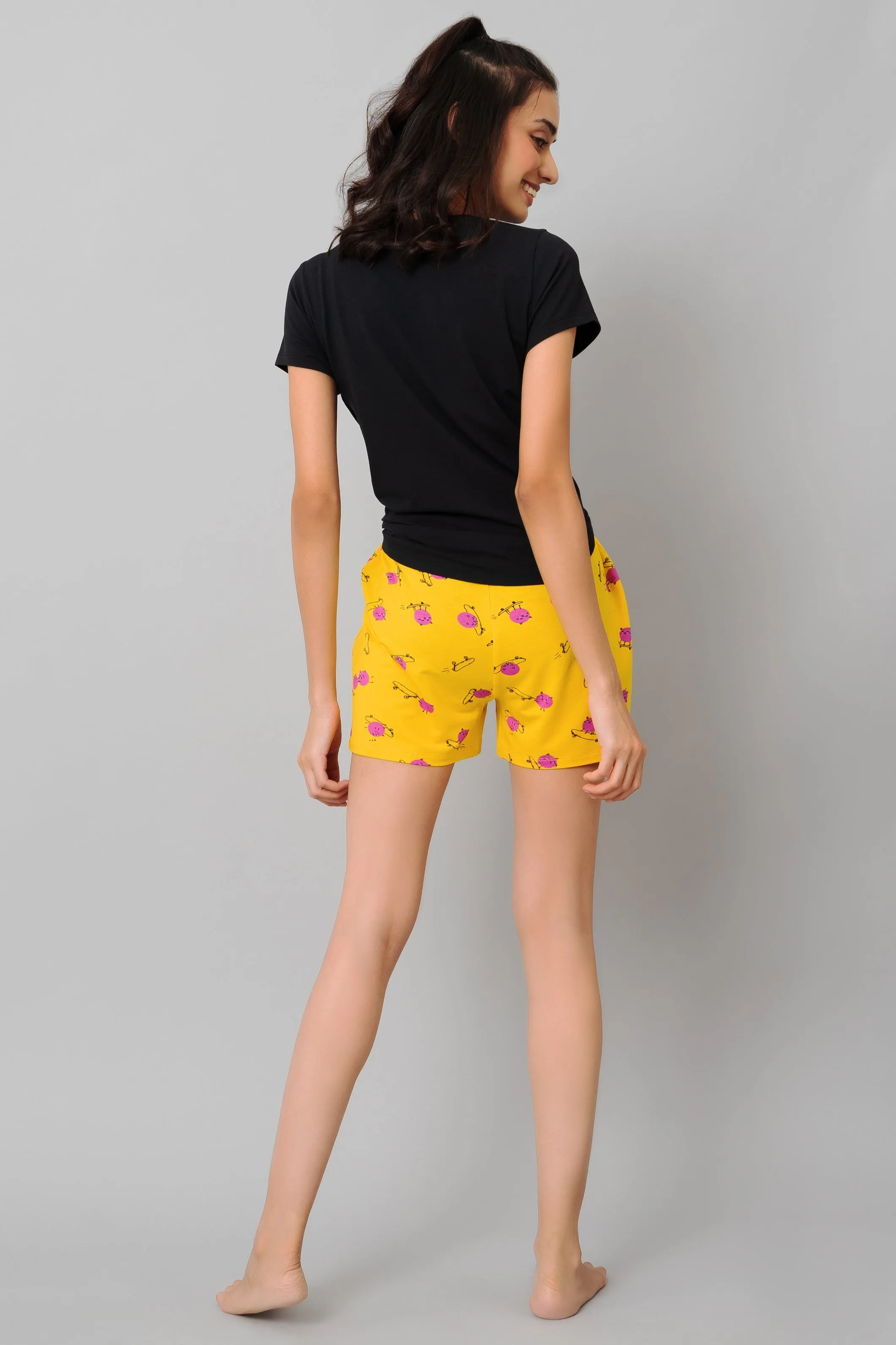 Oh Happy Day Shorts Set