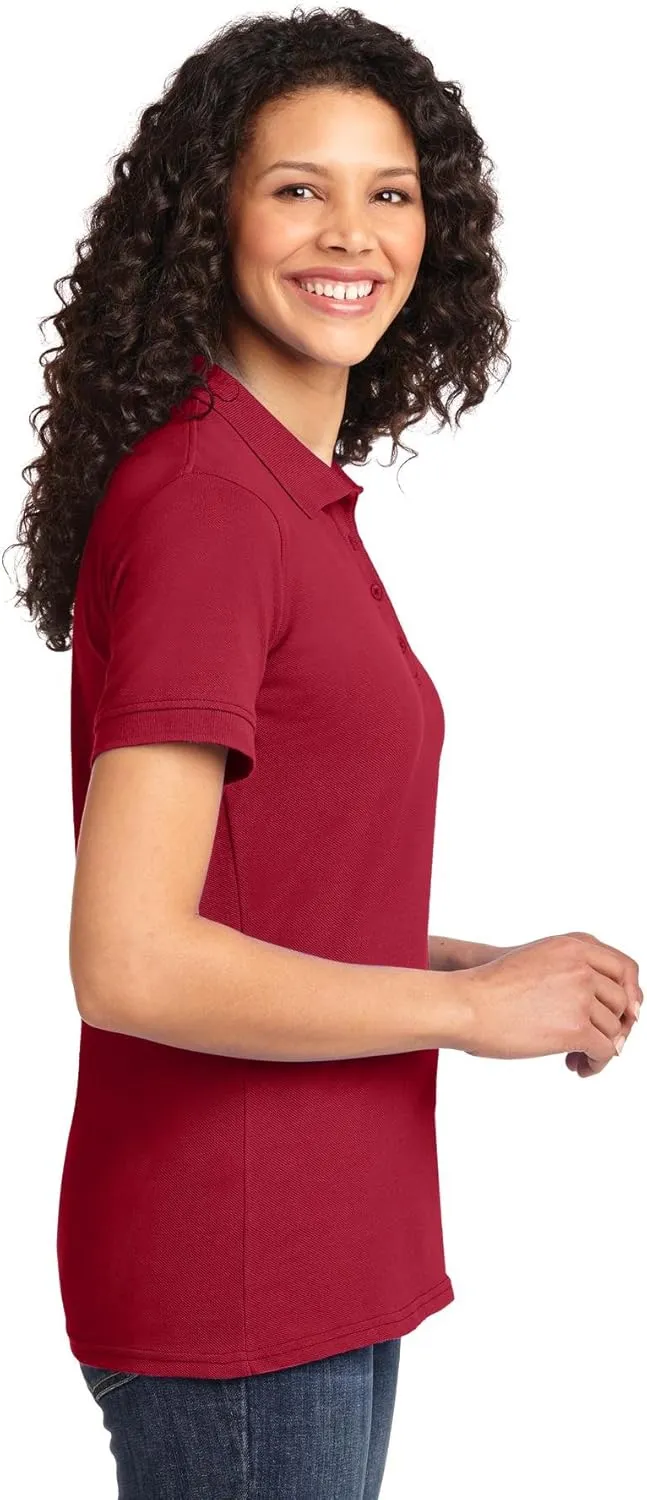 Port & Company Ladies Core Blend Pique Polo. LKP155
