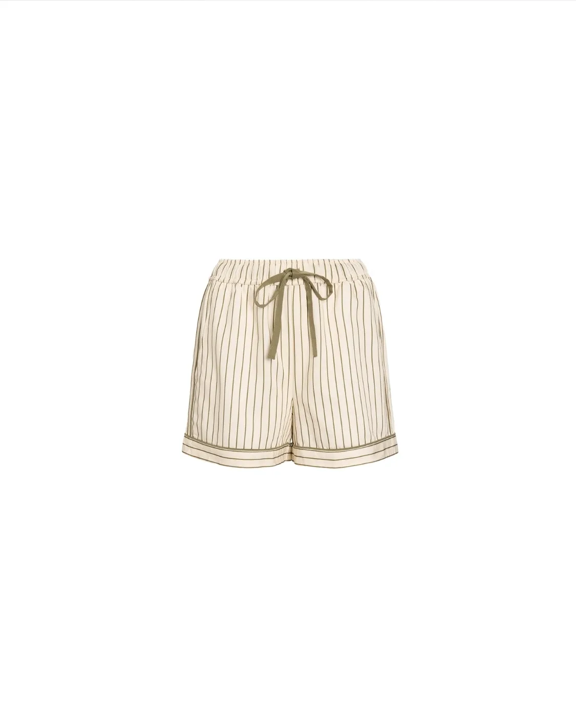 Sleep Short - Matcha Stripes