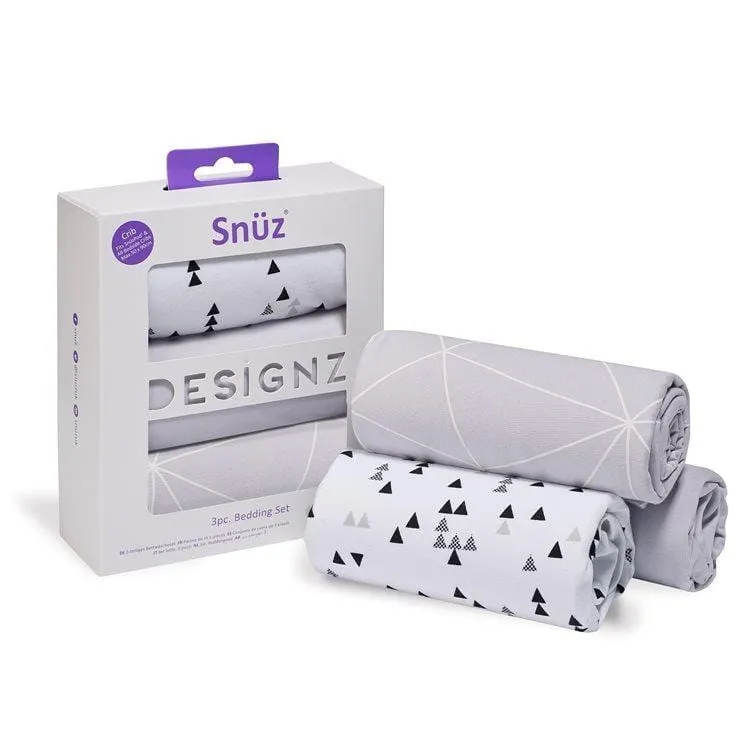 Snuzpod Crib 3 Piece Bedding Sheets