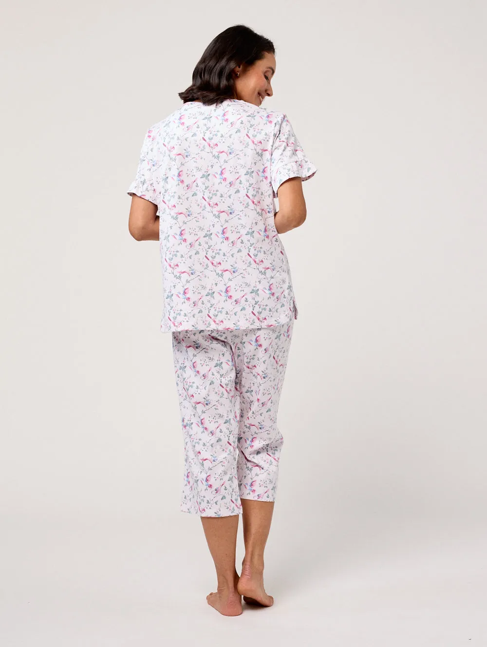 Songbird Short Sleeve 3/4 Pyjama Set
