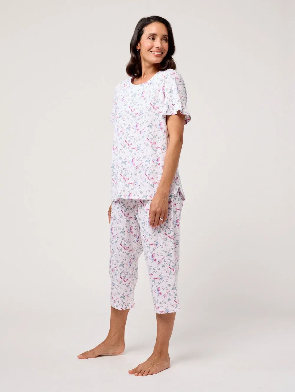Songbird Short Sleeve 3/4 Pyjama Set