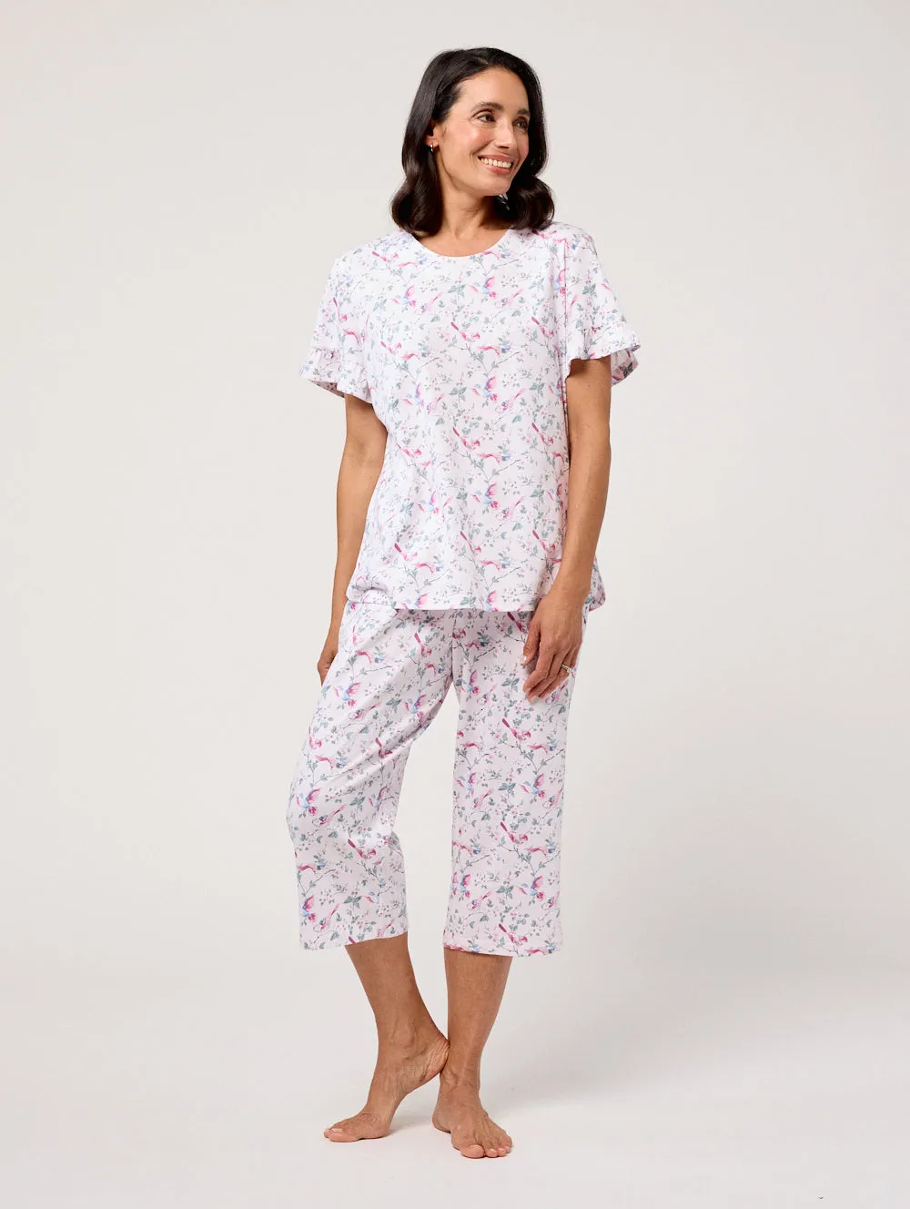 Songbird Short Sleeve 3/4 Pyjama Set