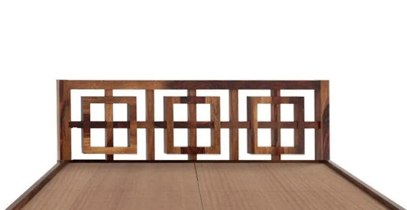 STOYA BED KING Sheesham Wood (Honey Finish)