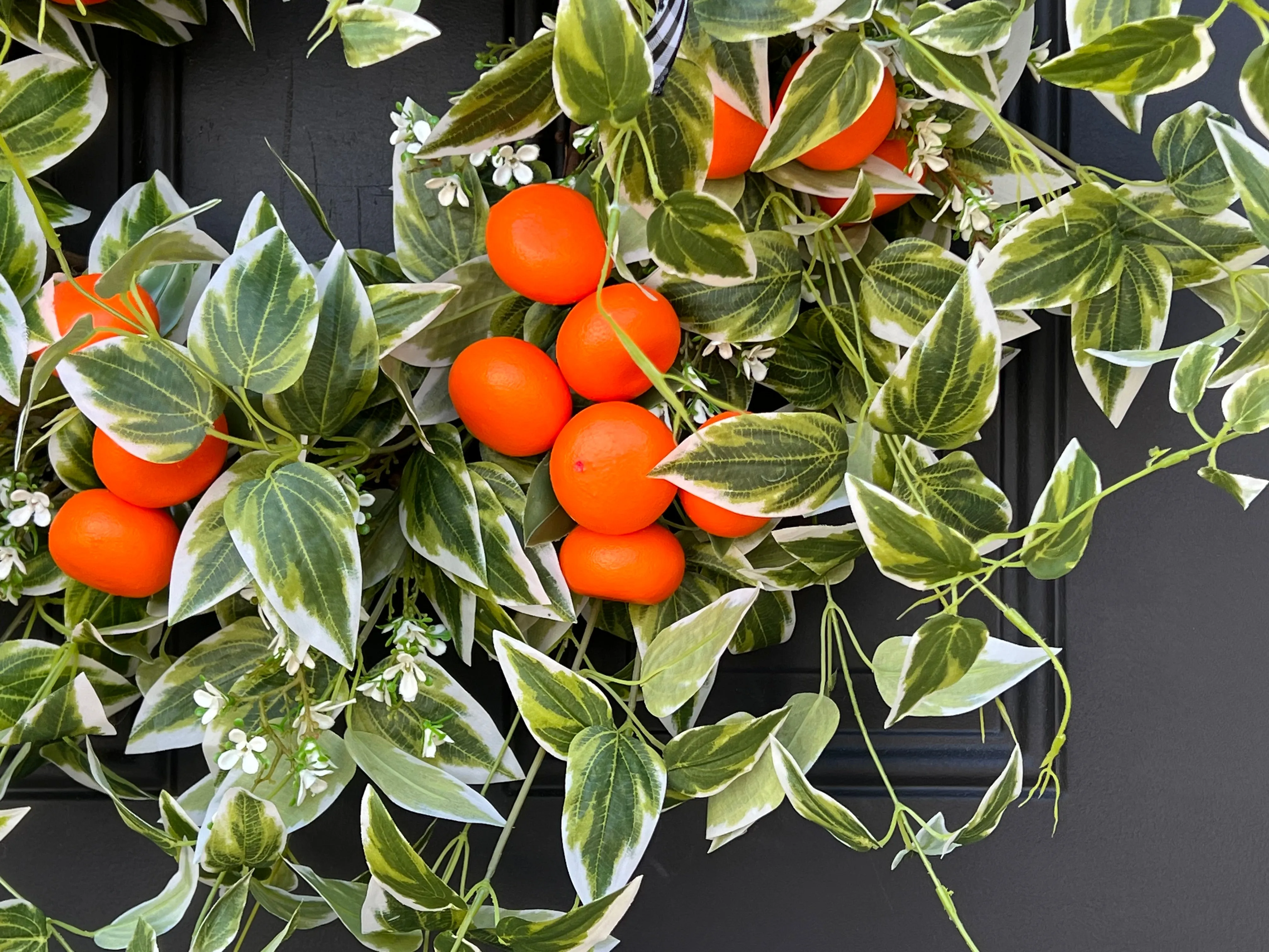 Summer Oranges Citrus Wreath