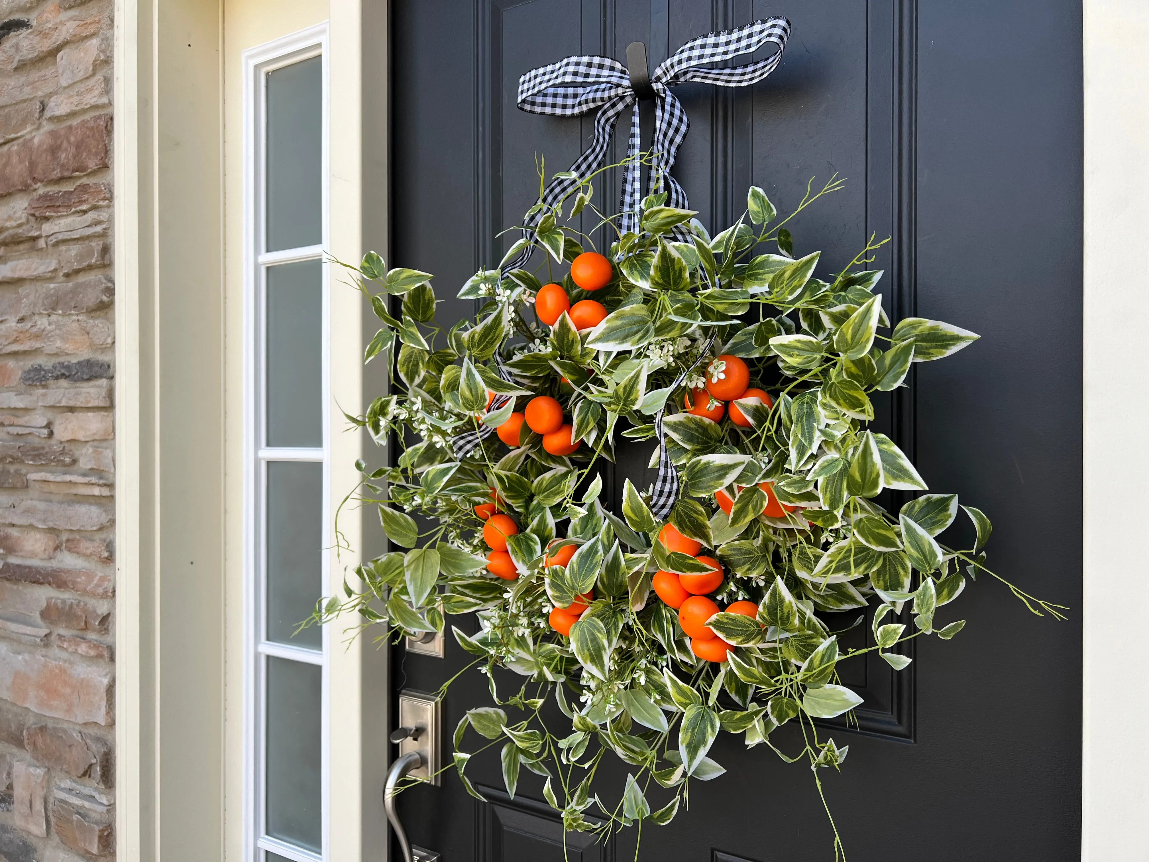 Summer Oranges Citrus Wreath