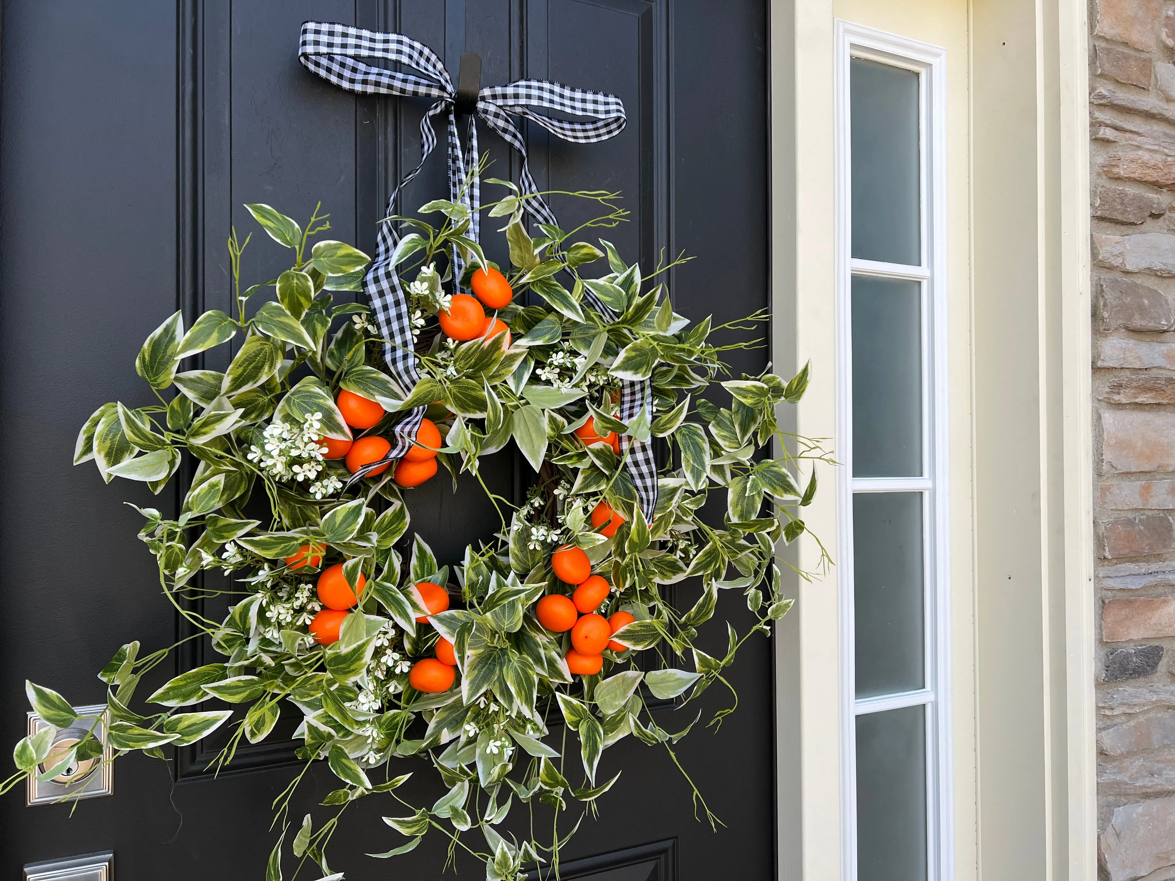 Summer Oranges Citrus Wreath