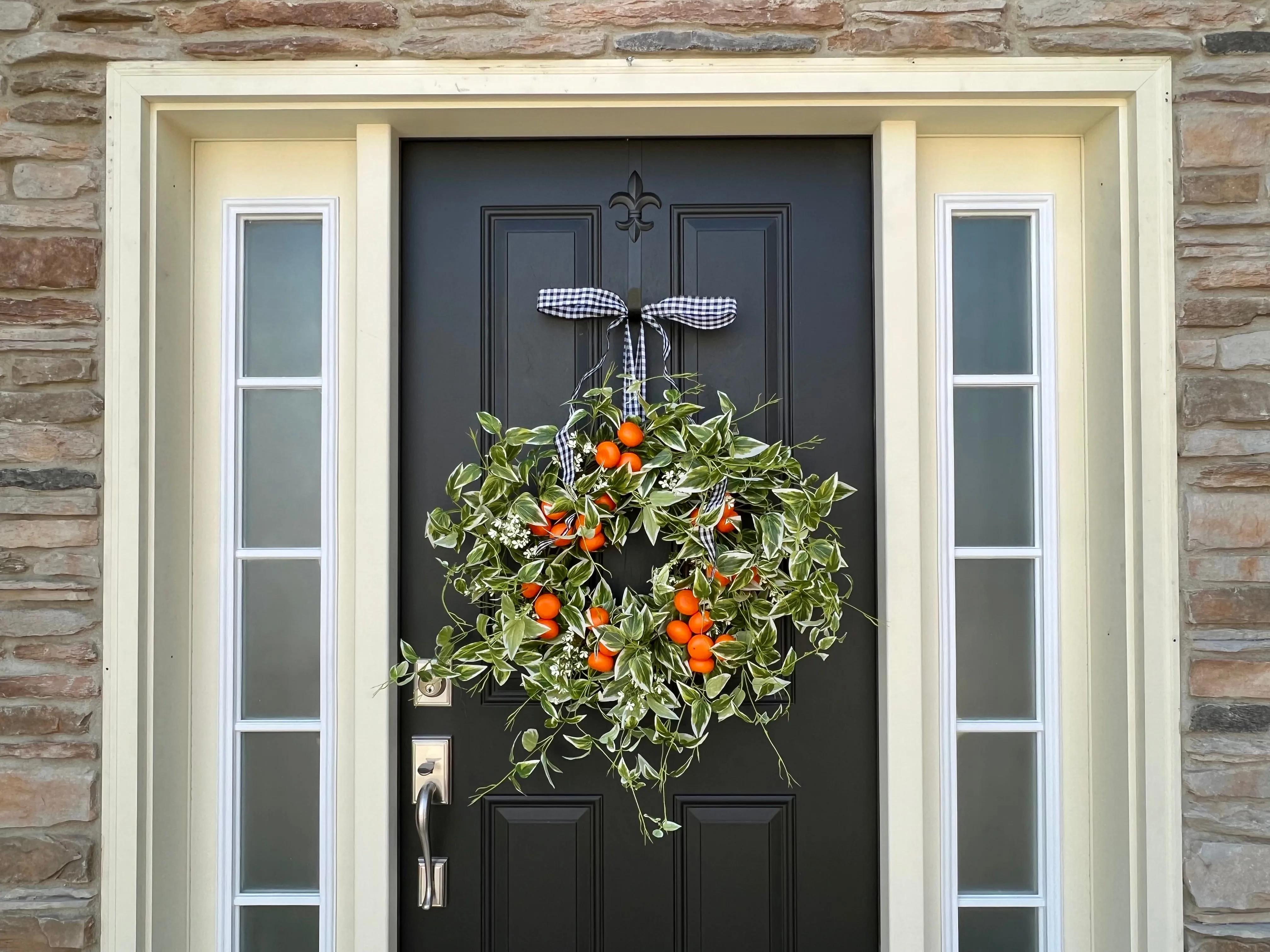 Summer Oranges Citrus Wreath