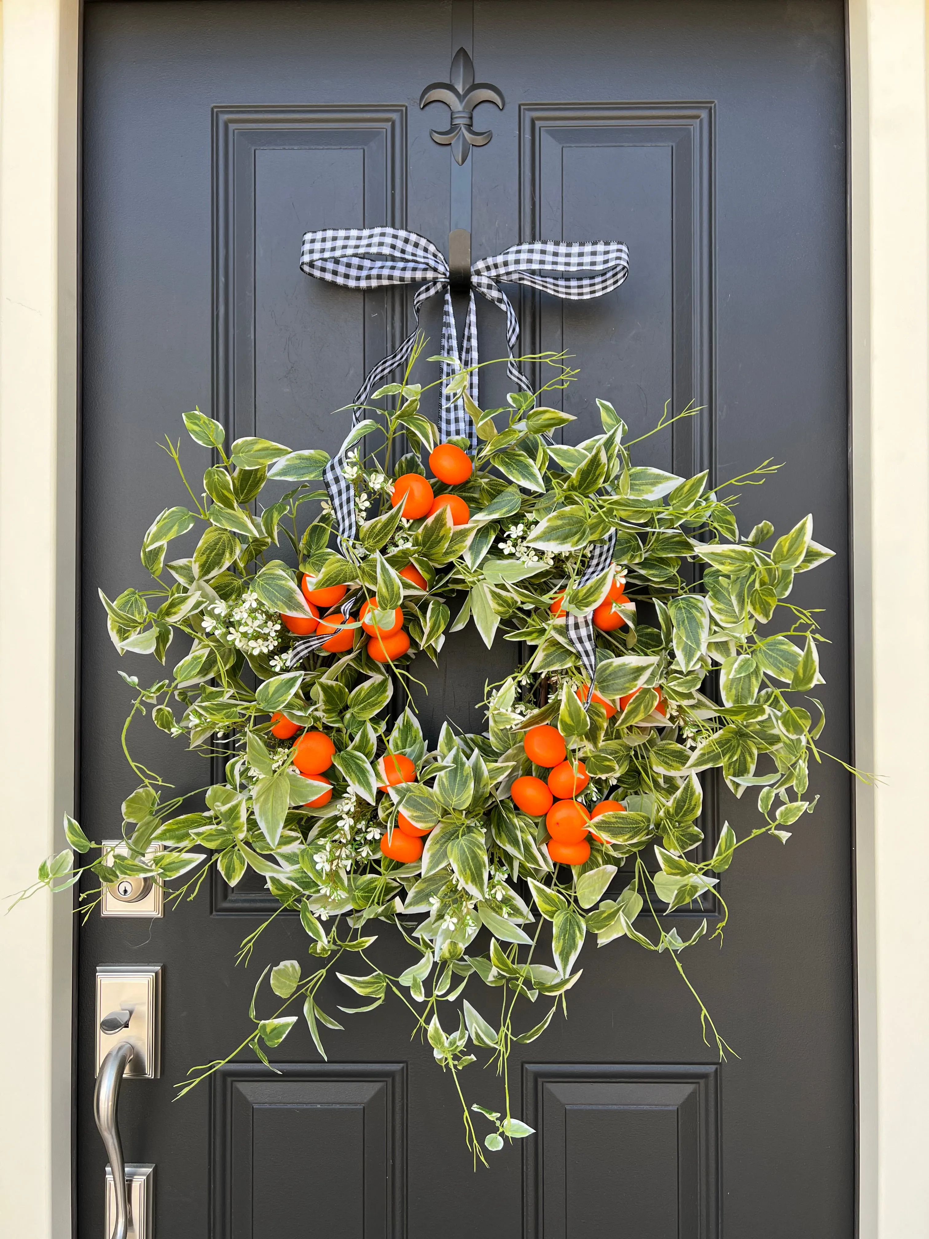 Summer Oranges Citrus Wreath