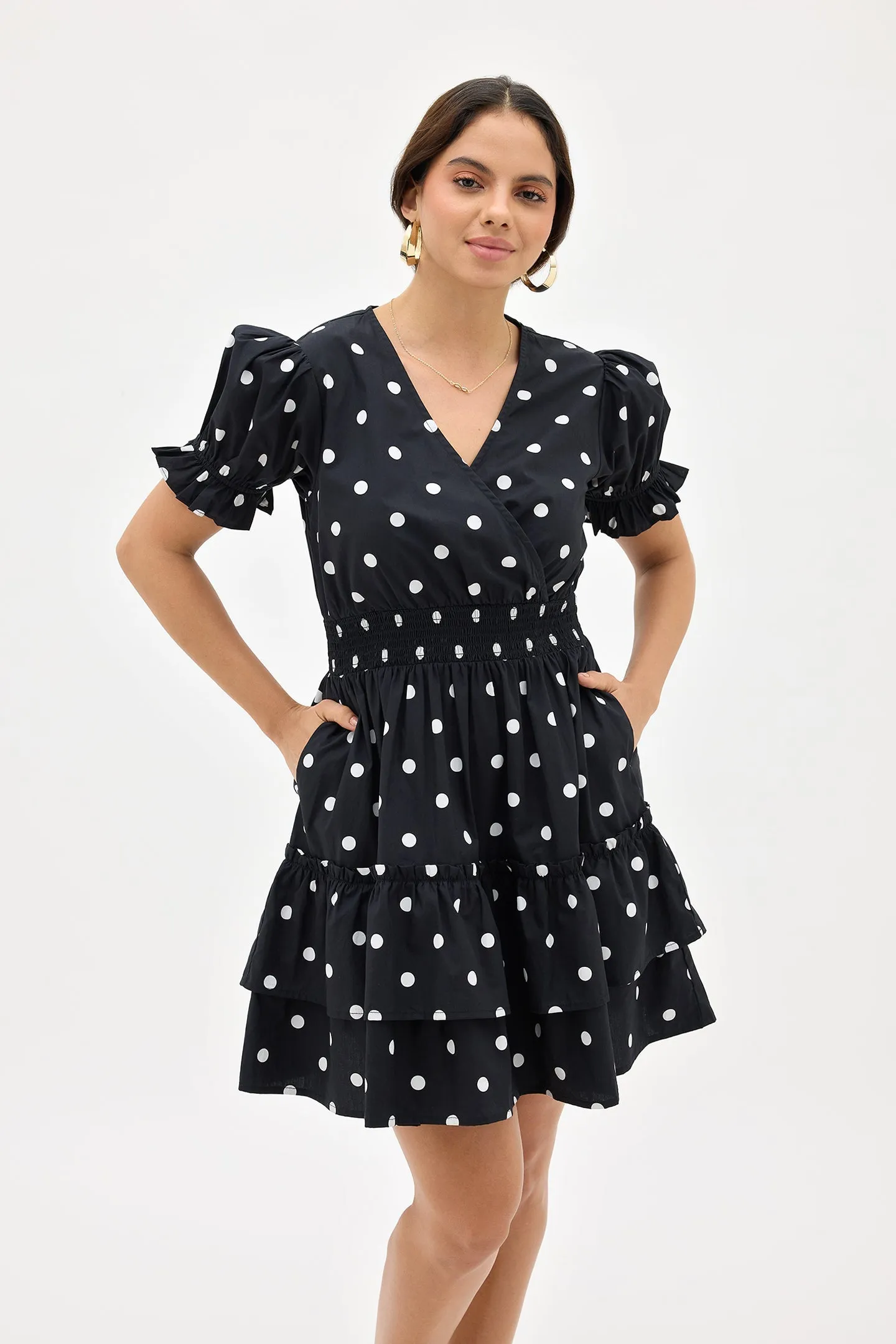 Talika|Polka Cotton Dress