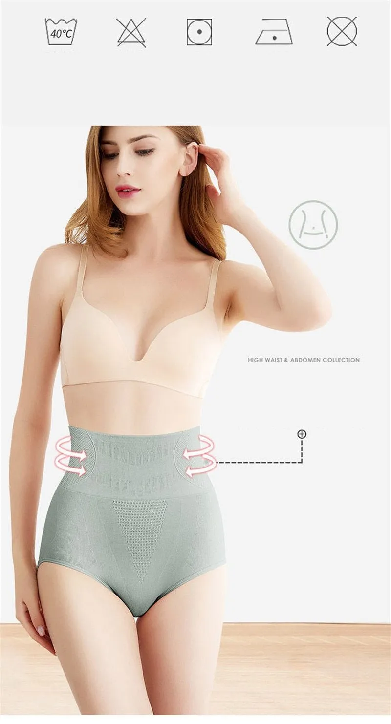 Women's High Waist Breathable Slimming Butt Lifter Body Shaping Panties