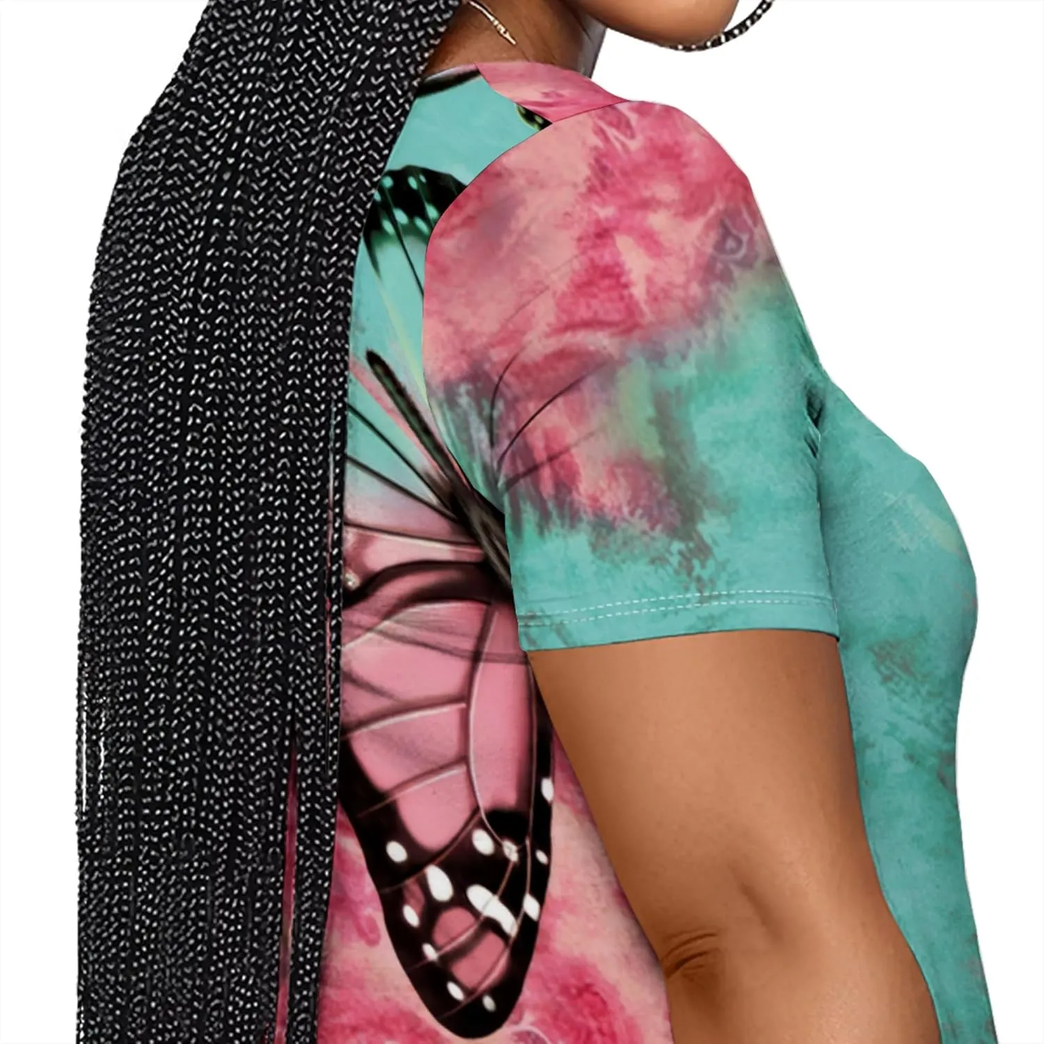 Women's Plus Size Summer Dresses Print Maxi Dresses Flowy Sundresses