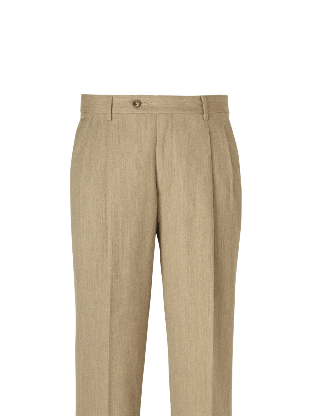 Wool Flannel Pants - Burgundy